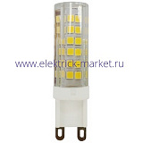 Лампы СВЕТОДИОДНЫЕ СТАНДАРТ LED JCD-7W-CER-827-G9  ЭРА (диод, капсула, 7Вт, тепл, G9)