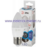 Лампа светодиодная Эра LED B35-11W-840-E27 (диод, свеча, 11Вт, нейтр, E27)