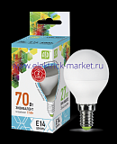 ASD Лампа светодиодная LED-ШАР-standard 7.5Вт 230В Е14 4000К 675Лм