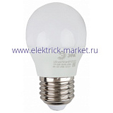 Лампа светодиодная Эра ECO LED P45-6W-840-E27 (диод, шар, 6Вт, нейтр, E27)