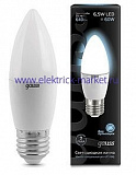 Gauss Лампа LED свеча 6,5W E27 4100K FR