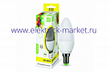 ASD Лампа светодиодная LED-СВЕЧА-standard 7.5Вт 230В Е14 3000К 675Лм