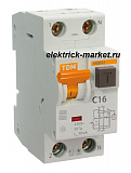 TDM Автоматический Выключатель Дифференциального тока АВДТ 63 C20 30мА