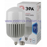 Лампы СВЕТОДИОДНЫЕ POWER LED POWER T160-100W-4000-E27/E40  ЭРА (диод, колокол, 100Вт, нейтр, E27/E40