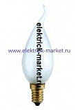 Foton Лампа свеча на ветру матовая DECOR С35 FLAME FR 25W E14 (230V) 