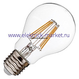 FL-LED Filament A60 10W E27 3000К 220V 1000Лм 60*109мм FOTON_LIGHTING - лампа груша прозрачная
