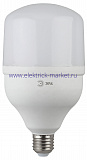 Лампы СВЕТОДИОДНЫЕ POWER LED POWER T100-30W-2700-E27  ЭРА (диод, колокол, 30Вт, тепл, E27)