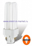 Osram Лампа люминесцентная DULUX D/E 10W/41-827 G24q-1 (мягкий тёплый белый 2700К)