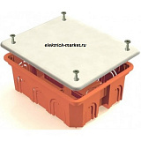 TDM Распаячная коробка СП 120х92х45мм, крышка, пл. лапки, IP20, инд. штрихкод