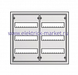 ABB Шкаф распределительный навесной (стальная дверь) 72мод 524х574х140 IP43