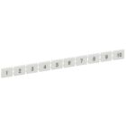 Маркировка для клеммной колодки