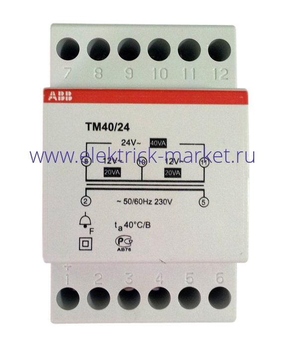 ABB Трансформатор звонковый TM40/24