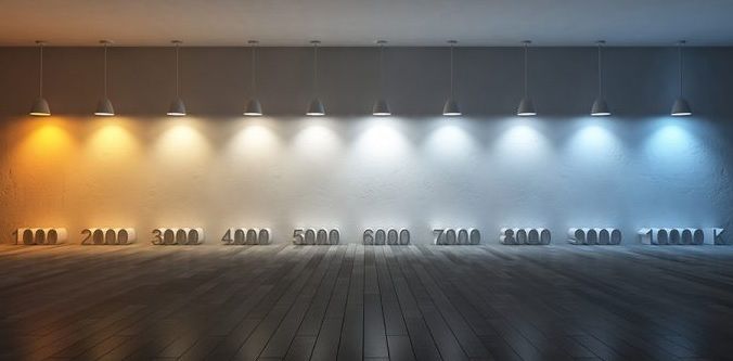 Как влияет цвет стены на свет лампочки