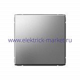 Systeme Electric ArtGallery Сталь Выключатель 1-клавишный, сх.1, 10АХ GAL000911