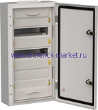 IEK TITAN 5 Корпус мет. ЩРн-36 (1х36) 585х310х140 IP54 сер TI5-50-N-036-54-7035