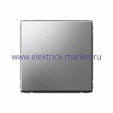 Systeme Electric ArtGallery Сталь Переключатель 1-клавишный, сх.6, 10АХ, механизм GAL000961
