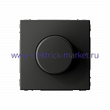 Systeme Electric ArtGallery Базальт Светорегулятор (диммер) повор-нажим, LED, RC, 400Вт, механизм GAL001423