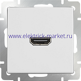 Werkel Розетка HDMI Белый  W1186001