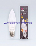 Eleganz Лампа светодиодная Е27 Свеча матовая 9W нейтральная 4500К 220V 1391
