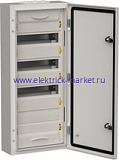 IEK TITAN 5 Корпус мет. ЩРн-48 (1х48) 710х310х140 IP54 сер TI5-50-N-048-54-7035