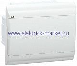 IEK PRIME Корпус пластиковый встраиваемый ЩРВ-П-9 белый/белая дверь IP41