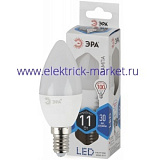 Лампа светодиодная Эра LED B35-11W-840-E14 (диод, свеча, 11Вт, нейтр, E14)