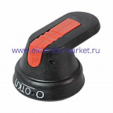 ABB OHB65J6E-RUH Ручка черная для рубильников ОТ160...250,с символами для установки на дверь