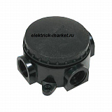 TDM Коробка электромонтажная КЭМ 2-660-3 ОП D95 мм IP65, 3-х рожк. (карболит)