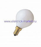 Osram Лампа накаливания шарик матовый Classic P FR 40W 230V E14  d=45 l=80