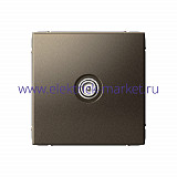 Systeme Electric ArtGallery Мокко TV Розетка проходная 4DB, механизм GAL000692
