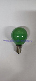 SFERA 25Вт Е14 220-240V GREEN лампа шарик