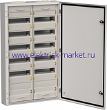 IEK TITAN 5 Корпус мет. ЩРн-144 (2х72) 960х570х140 IP54 сер TI5-50-N-2X072-54-7035