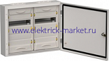 IEK TITAN 5 Корпус мет. ЩРн-48 (2х24) 460х570х140 IP54 сер TI5-50-N-2X024-54-7035