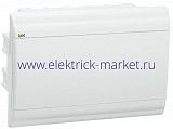 IEK PRIME Корпус пластиковый встраиваемый ЩРВ-П-12 белый/белая дверь IP41