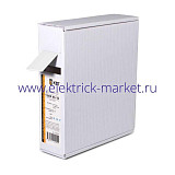 КВТ Трубка термоусадочная в евро боксе T-BOX 6/3 бел. (уп.10м) 65600