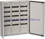 IEK TITAN 5 Корпус мет. ЩРн-216 (3х72) 960х830х140 IP54 сер TI5-50-N-3X072-54-7035