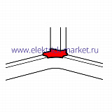 Legrand DLP Отвод угловой внутренний к профилю DLP 35x80/105, 50x80/105