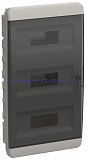 IEK TEKFOR Корпус пластиковый ЩРВ-П-36 IP41 черн. прозр. дверь TF5-KP12-V-36-41-K01-K03