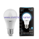 Gauss Лампа A60 7W 710lm 4100K E27 LED