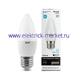 Gauss Лампа Elementary Свеча 6W 450lm 4100K Е27 LED