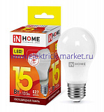 Лампа светодиодная LED-A60-VC 15Вт грушевидная 230В E27 3000К 1430лм IN HOME 4690612020266