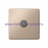 Systeme Electric ArtGallery Песочный TV Розетка оконечная 1DB, механизм GAL001291