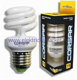 Corsar Лампа энергосберегающая Спираль Е27 9Вт 2700К