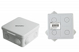 TDM Распаячная коробка ОП 100х100х55мм, крышка, IP54, 8вх. инд. штрихкод