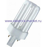 Osram Лампа люминесцентная (Тёплый белый) DULUX T 18W/31-830 PLUS GX24d-2 
