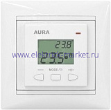 AURA LTC 070 IVORY - электронный терморегулятор для теплого пола белый