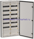 IEK TITAN 5 Корпус мет. ЩРн-168 (2х84) 1085х570х140 IP54 сер TI5-50-N-2X084-54-7035