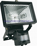 Foton Прожектор галогенный с датчиком FL-H150S под лампу 78мм IP54 черный 150W S010