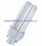 Osram Лампа люминесцентная DULUX D/E 13W/41-827 G24q-1 (мягкий тёплый белый 2700К)