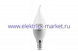 Gauss Лампа LED свеча на ветру E14 6W 4100K DIMM CL